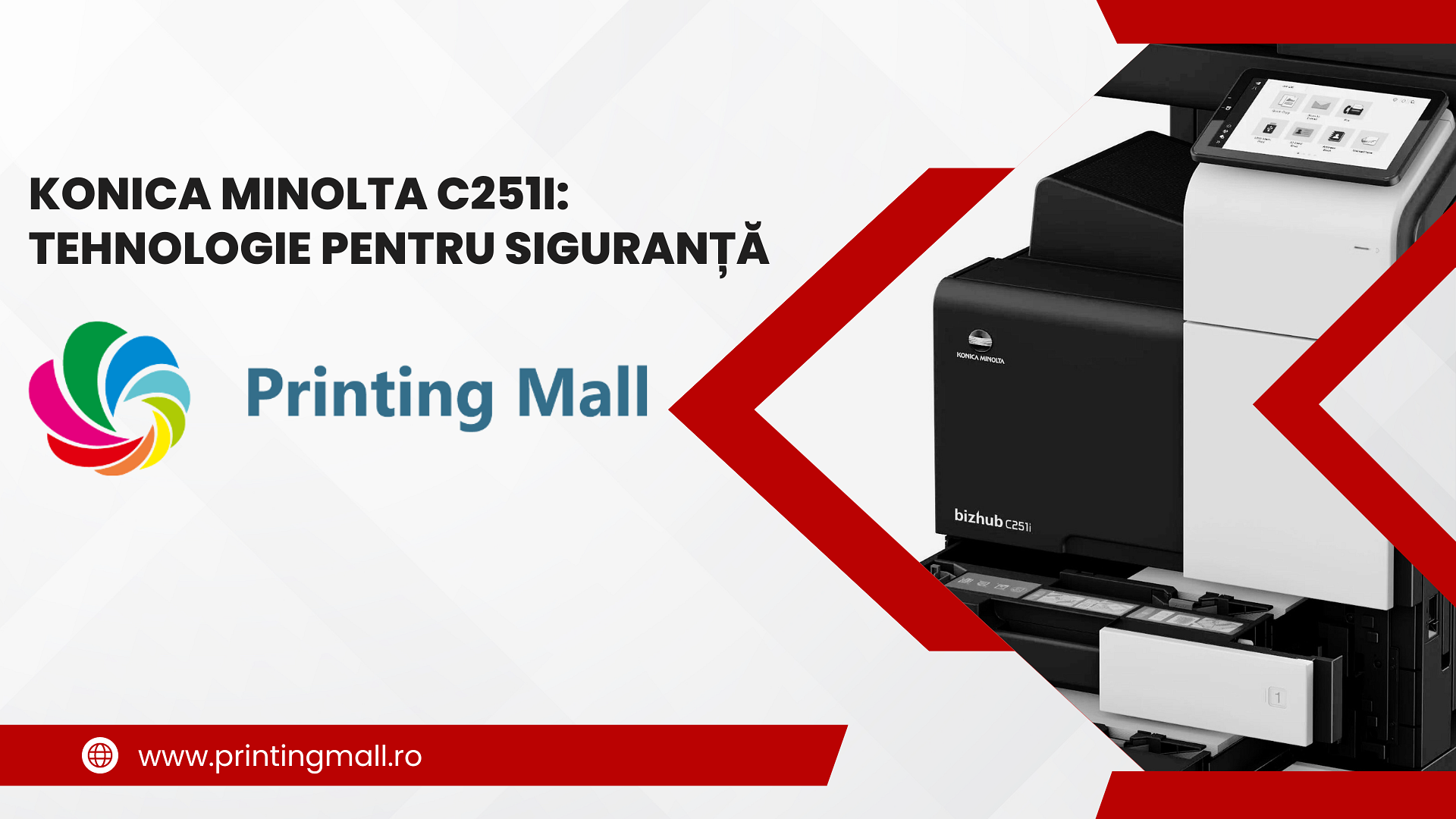 Konica Minolta C251i: Tehnologie pentru Siguranță